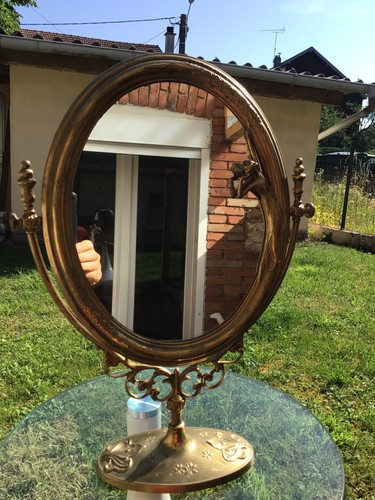 Grand miroir coiffeuse - miroir,
