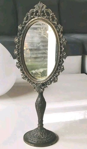 Miroir coiffeuse ovale - miroir,