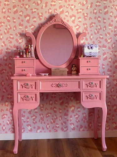 Coiffeuse avec miroir - coiffeuse,